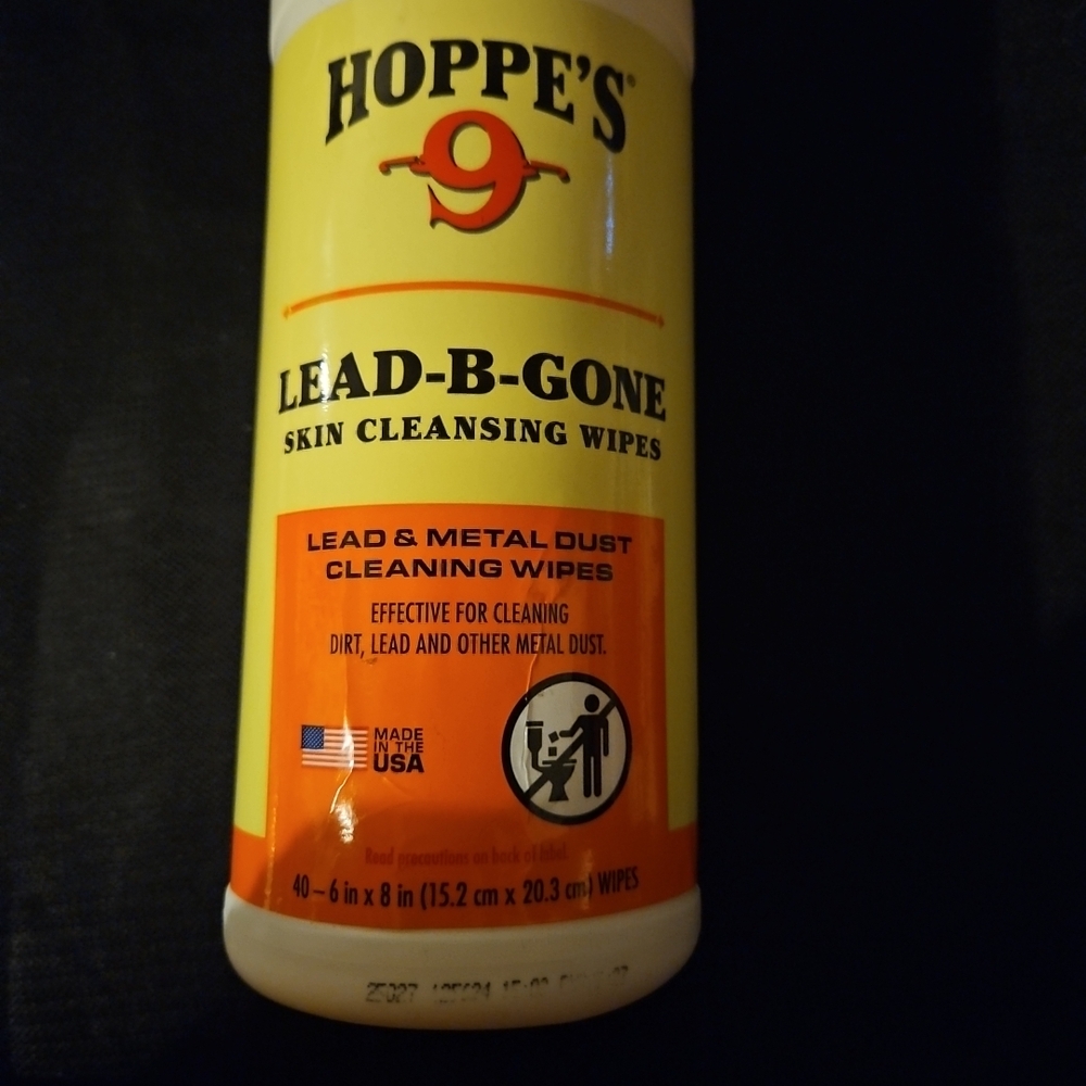 Hope's Lead-B-Gone Skin Cleansing Wipes - Yellow